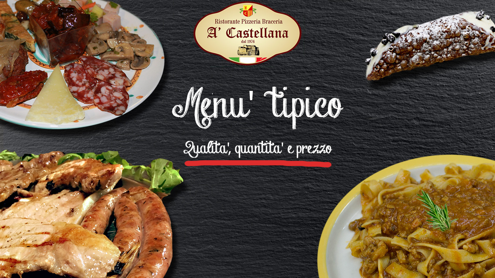 Offerta Pranzo Menu Tipico
